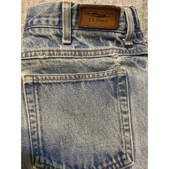 LL BEAN MEN COMFORT WAIST JEAN 35/30 SIMPLE BASIC JEAN GREAT CONDITION - Picture 6 of 12